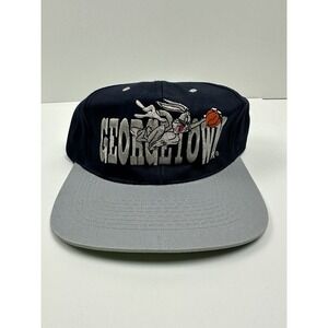 VINTAGE GEORGETOWN HOYAS Bugs Bunny  SnapBack Hat Cap Looney Tunes
